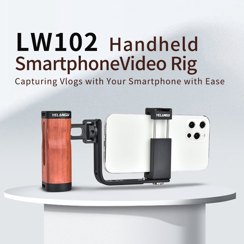 YELANGU LW102 Handheld L-Shape Mount Cell Phone Shooting Stand Kit Video Accessories YELANGU LW102 Handheld L-Shape Mount Cell Phone Shooting Stand Kit Video Accessories